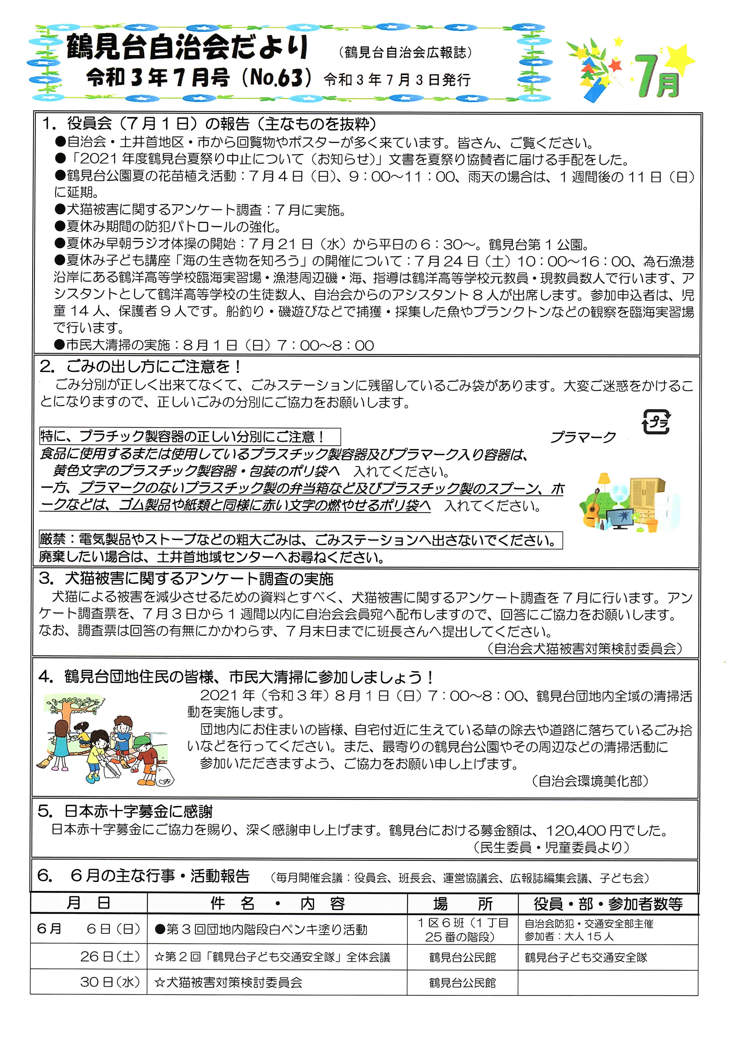 鶴見台広報紙１